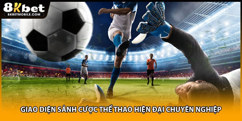 Giao diện sảnh cược thể thao hiện đại chuyên nghiệp